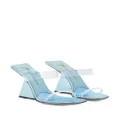 Giuseppe Zanotti Florance Plexi 105mm sandals - Blue