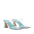 Giuseppe Zanotti transparent straps high-heeled sandals - Blue