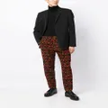 Paul Smith floral-print tailored trousers - Multicolour
