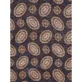 Dell'oglio two-toned patterned scarf - Blue
