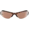 Balenciaga Eyewear logo-print tinted sunglasses - Brown