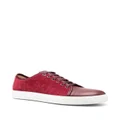 Lanvin DBB1 panelled leather low-top sneakers - Red