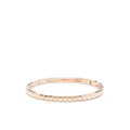 Chopard 18kt rose gold large Ice Cube bangle - Pink