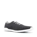 Kiton knitted low-top sneakers - Grey