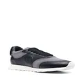 Giorgio Armani panelled low-top sneakers - Grey