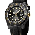 DiW (Designa Individual Watches) pre-owned customised DiW GMT-Master II Golden Speedster 40mm - Black