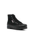Superga high-top lace-up sneakers - Black