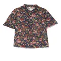 By Walid x Kindred floral-print short-sleeve shirt - Blue