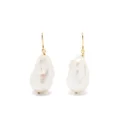 Jil Sander pearl-detail drop earrings - White
