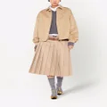 Miu Miu oversized cotton blouson jacket - Neutrals