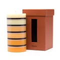 Missoni Home striped single-wick candle - Orange