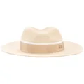 Maison Michel Henrietta fedora hat - Neutrals