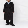 WARDROBE.NYC double-breasted trench coat - Black