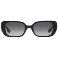 Burberry Monogram-Motif Oversized Square-Frame sunglasses - Black