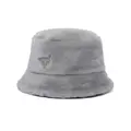 Prada shearling bucket hat - Grey