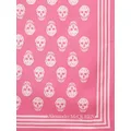 Alexander McQueen Biker silk scarf - Pink