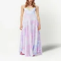 Nina Ricci tie-dye printed dress - Purple