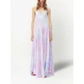 Nina Ricci tie-dye printed dress - Purple