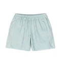 By Walid x Kindred elasticated-waistband shorts - Blue