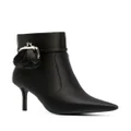 Kate Spade 80mm side pouch-detail boots - Black