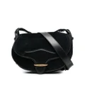 ISABEL MARANT single-strap suede crossbody bag - Black