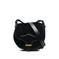 ISABEL MARANT single-strap suede crossbody bag - Black