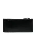 Alexander McQueen logo-print leather wallet - Black