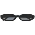Linda Farrow x The Attico Irene sunglasses - Black