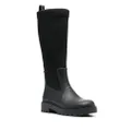 Calvin Klein neoprene knee-length boots - Black