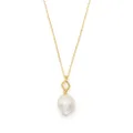 Maria Black Twister pearl necklace - Gold