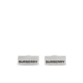 Burberry engraved palladium-plated cufflinks - Silver