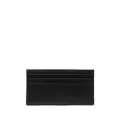 Kenzo leather logo-patch cardholder - Black