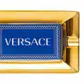 Versace logo-print porcelain ashtray - Gold