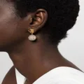 Versace Medusa crystal-embellished earrings - Gold