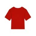 Dolce & Gabbana Kids lace-insert cotton T-shirt - Red