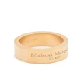 Maison Margiela logo-engraved ring - Gold