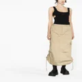 Marc Jacobs cargo midi skirt - Neutrals