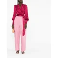 ISABEL MARANT high-waisted tapered-leg trousers - Pink