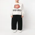 Kenzo Poppy cotton sweatshirt - Neutrals