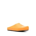 Marni logo-print round-toe loafers - Orange