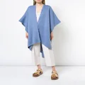 VOZ oversized cardigan - Blue