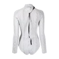 Cynthia Rowley cable knit 2mm wetsuit - White