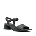 Camper Kiara leather sandals - Black