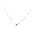 Fred pre-owned 18kt white gold Delphine diamond necklace - Silver
