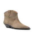 ISABEL MARANT suede 45mm ankle boots - Brown