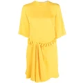 Stella McCartney chain link-detail minidress - Yellow