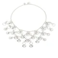 Rabanne crystal-embellished collar necklace - Silver