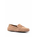 Tod's Gommino suede loafers - Brown