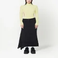 Marc Jacobs cut-out long-sleeve bodysuit - Yellow