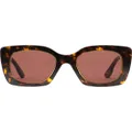 Gucci Eyewear oversized sunglasses - Brown